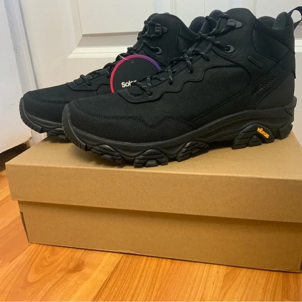Merrell Coldpack 3 Thermo Mid Waterproof black size 12 new - Picture 1 of 11